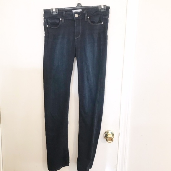 PAIGE Dark Blue Skyline  Skinny Jeans 1146 - Picture 2 of 3